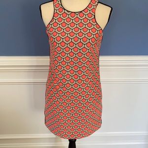 Knit shift dress